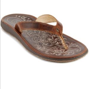 OluKai flip flops